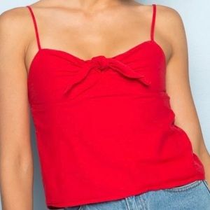 ✨Brandy Melville Red Sasha Tank✨